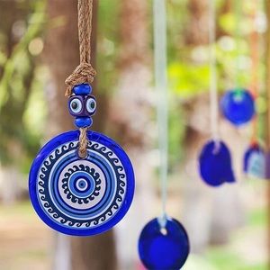 Window hanging home car evil eye accent piece
